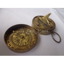 Brass Australia Penny Sundial Compass