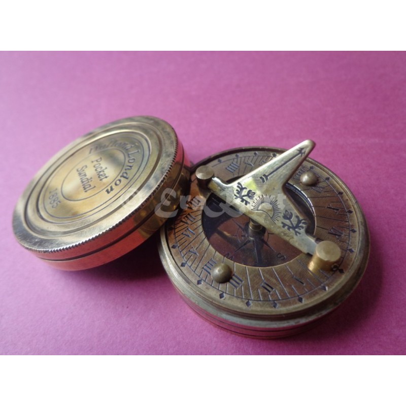 Brass Dollond Sundial Compass