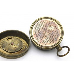 Brass Dollond London Sundial Compass