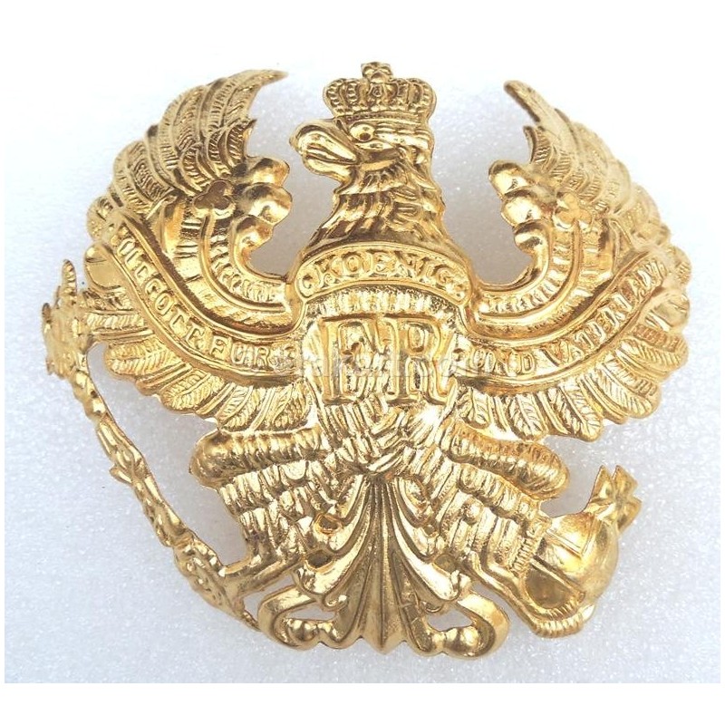 Pickelhaube Brass FR Badge