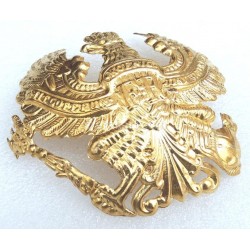 Pickelhaube Brass FR Badge