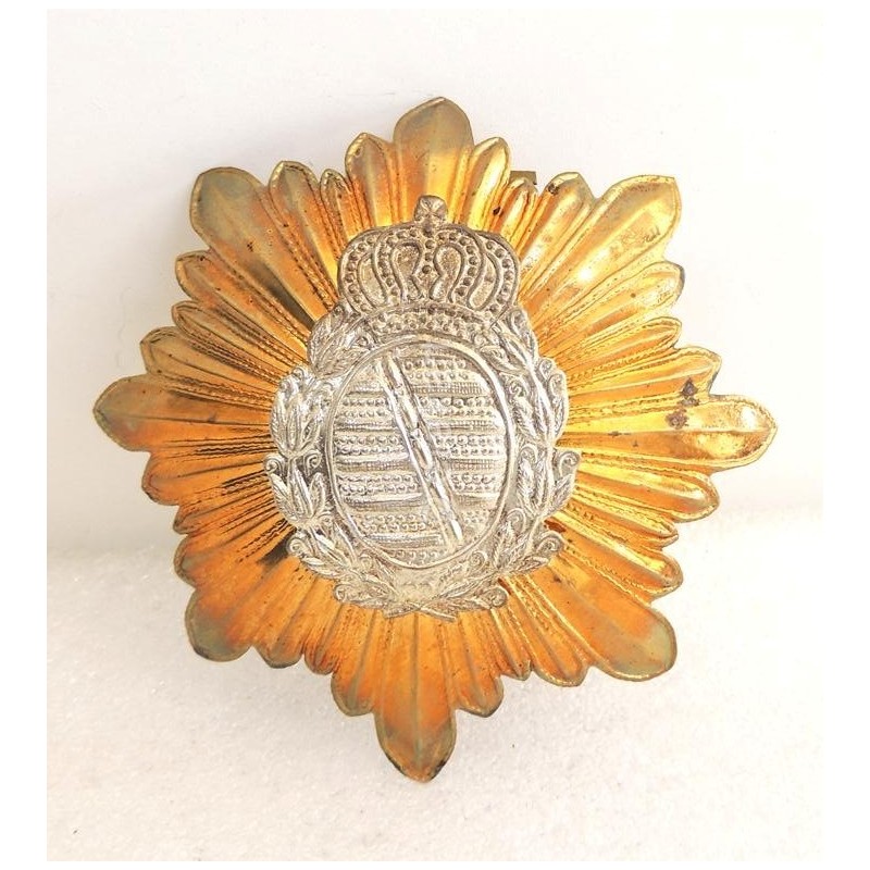 Sachsen Wappen for German Pickelhaube Badge Sachsen Wappen for German Pickelhaube Badge