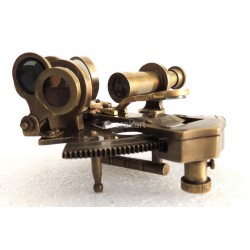 Antique Brass Sextant 3.5" 