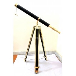 Harbor Master Brass Telescope with Tripod