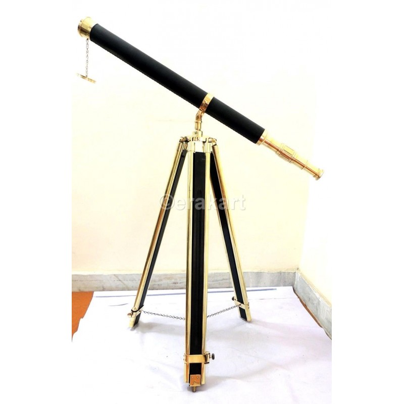 Harbor Master Brass Telescope with Tripod