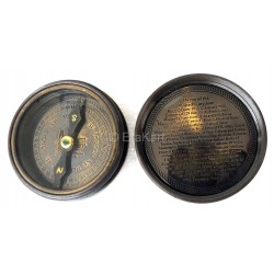 Brass Queen Victoria Compass