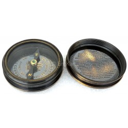 Brass Queen Victoria Compass