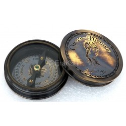 Brass Queen Victoria Compass