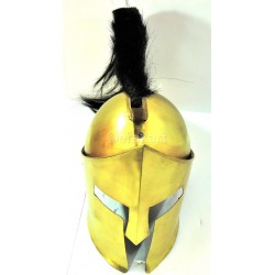 Medieval 300 Sparten Armour Helmet With Replica Metal