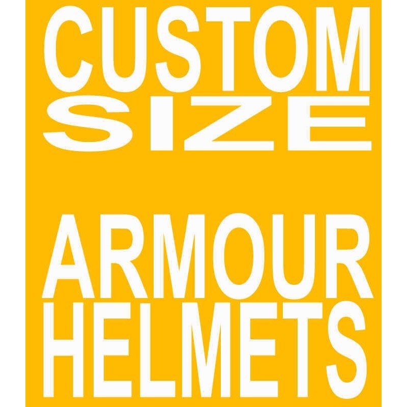 Armour Helmet in Custom Size