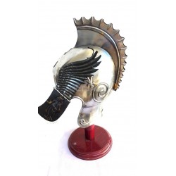 Winged armour helmet