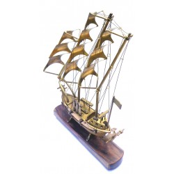 Antique Brass ship Model