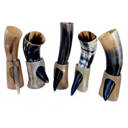 Viking Drinking Horn Set of 5