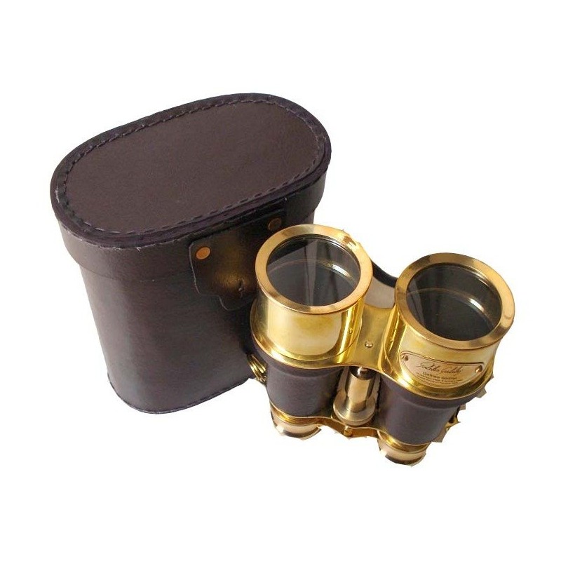 antique brass binoculars