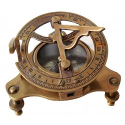 Antique Brass Sundial...