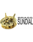 BRASS SUNDIAL Compass - Nautical antique Gift by Erakart