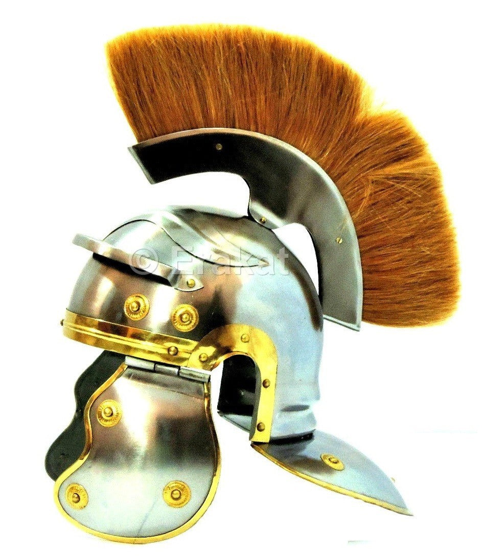 Ancient Armor Medieval Imperial Roman Helmet  - view 3
