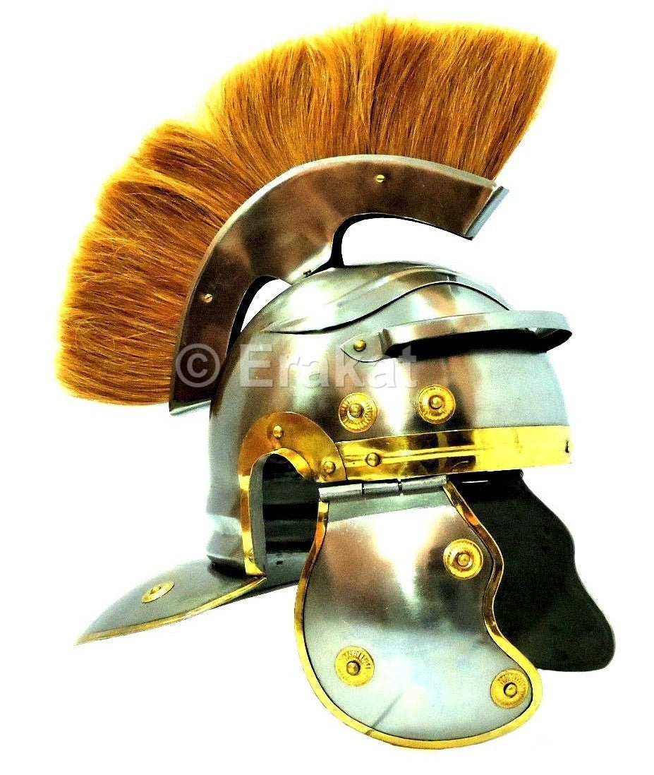 Ancient Armor Medieval Imperial Roman Helmet  - view 6
