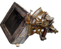  Antique Brass Vintage Sextant - Navigation Tool