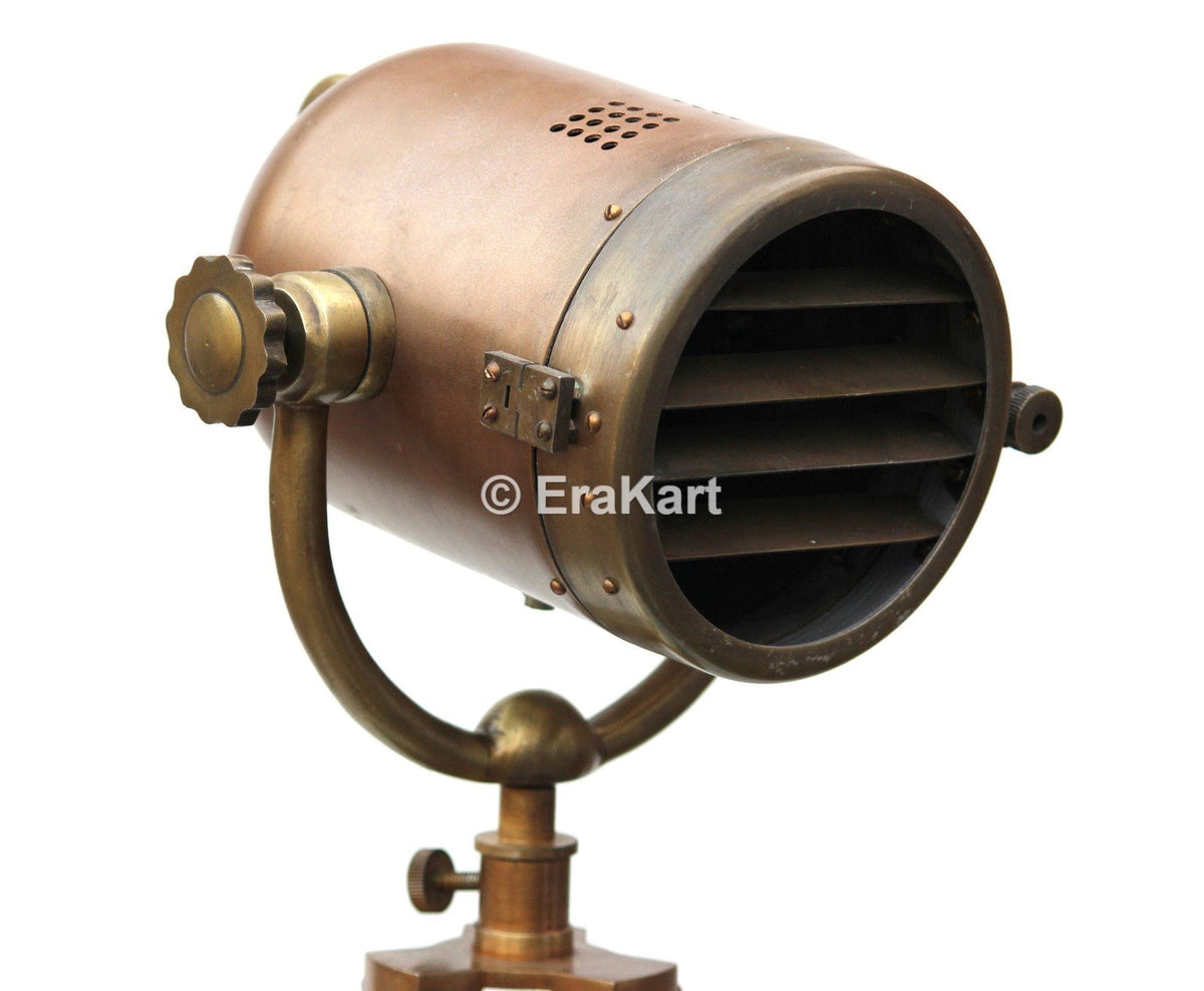 Antique Searchlight Studio Spotlight Floor Lamp - view 3