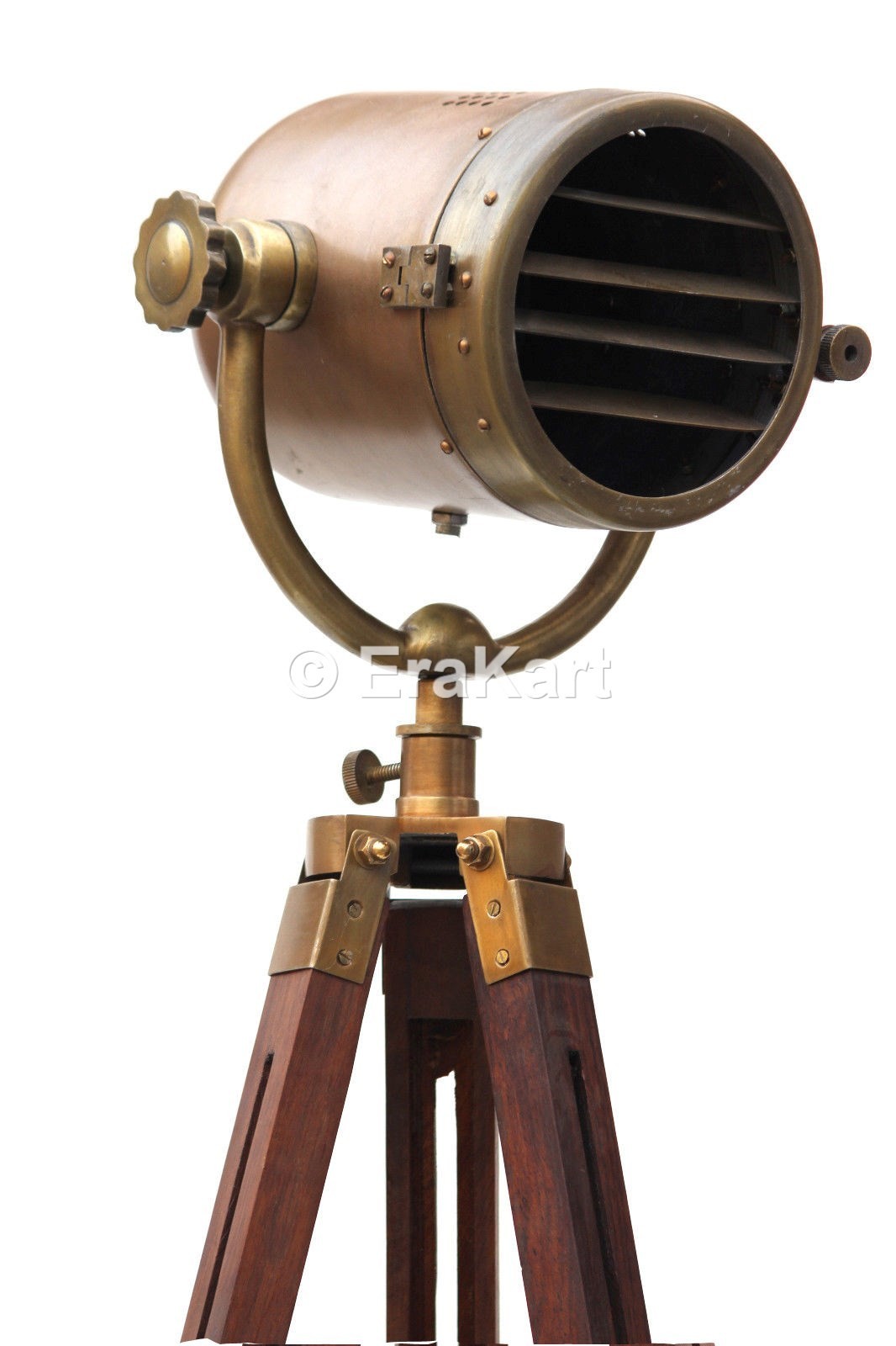 Antique Searchlight Studio Spotlight Floor Lamp - view 2