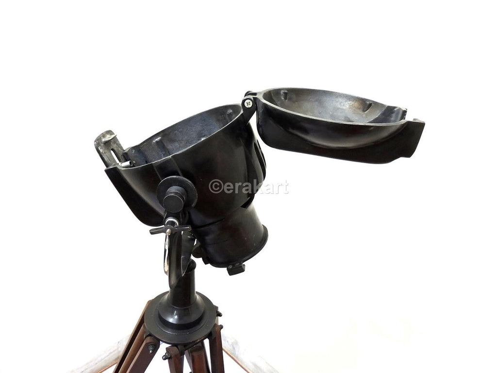 Antique Steel Tripod Spotlight Floor Lamp - view 6