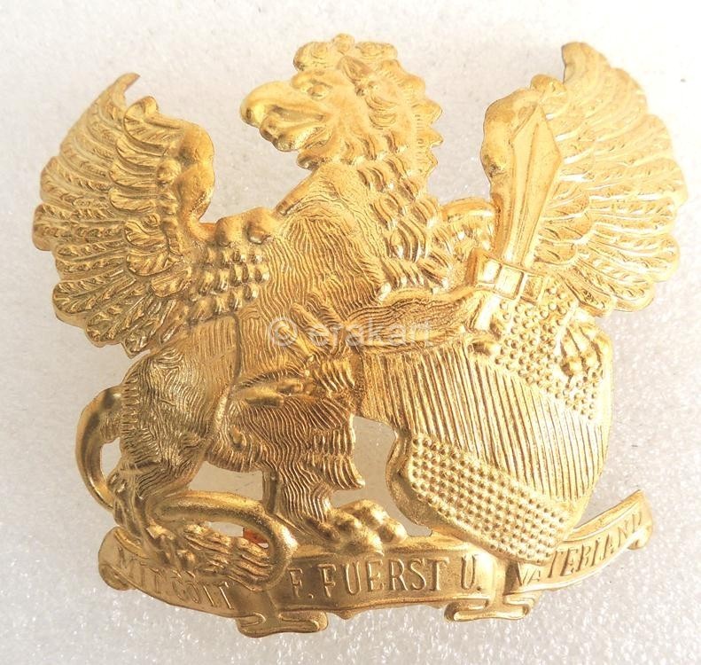 BADEN Wappen for German Pickelhaube helmet