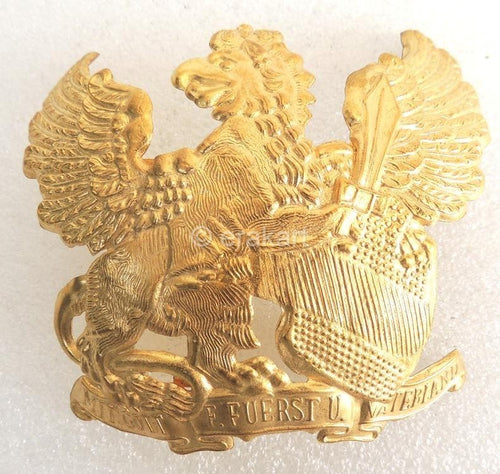 BADEN Wappen for German Pickelhaube helmet