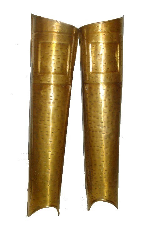 Brass 300 Movie Spartan Leg Guard set