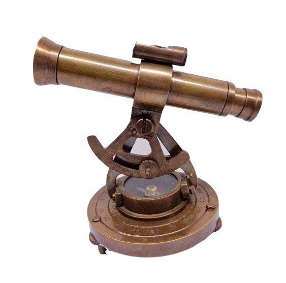 Brass Alidade compass - view 2