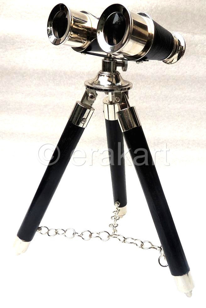 Brass Binocular in Chrome finish
