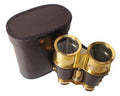 Brass Binocular Telescope With Polish Finish