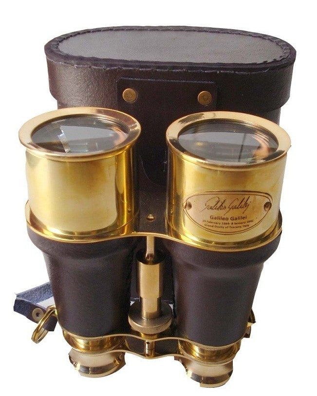 Brass Binocular Telescope With Polish Finish - view 3