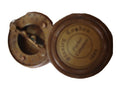  Brass Pocket Sundial Compass
