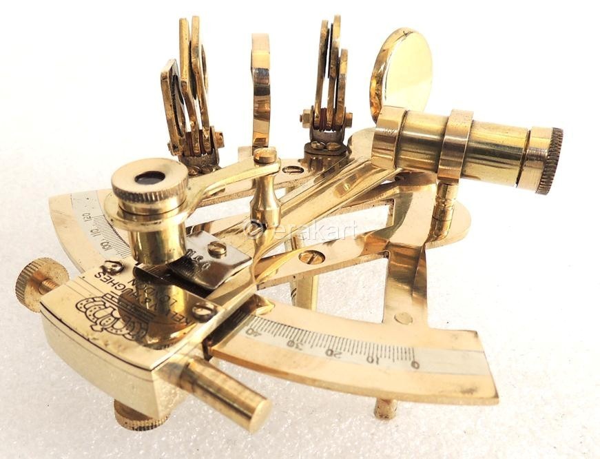 Brass Sextant Ship Nautical 4 inch