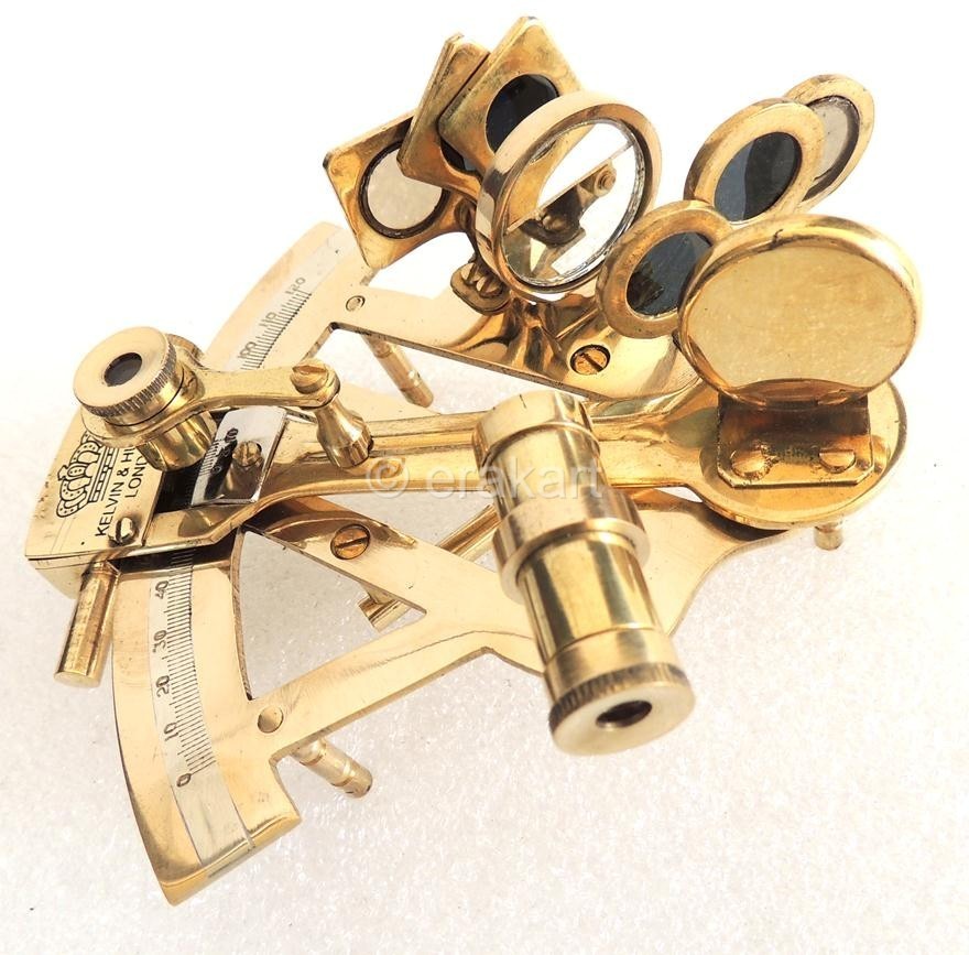 Brass Sextant Ship Nautical 4 inch - view 3