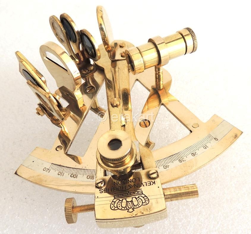 Brass Sextant Ship Nautical 4 inch - view 5