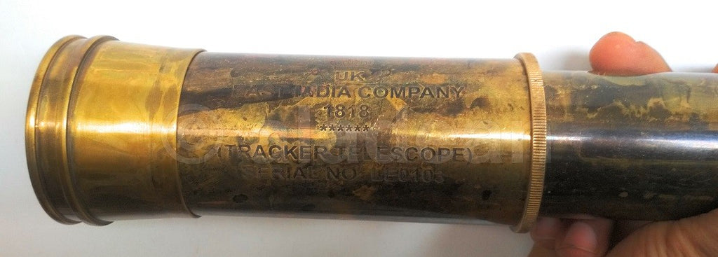 Brass Telescope 1818 East India Company Spyglass 32" Scope - view 3