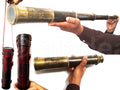 Brass Telescope 1818 East India Company Spyglass 32" Scope