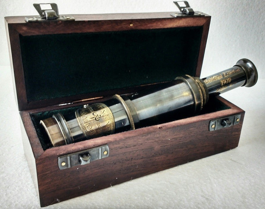 Brass Telescope Dollond London - view 2