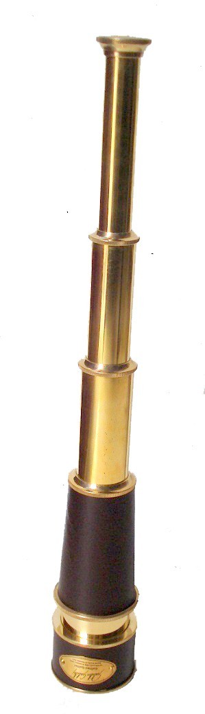 Brass Telescope ~ Pirate Galileo Galileo Spyglass Nautical - view 3