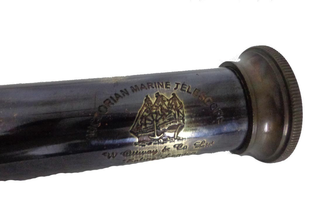 Brass Victorian Maritime Spyglass Telescope 32" - view 2