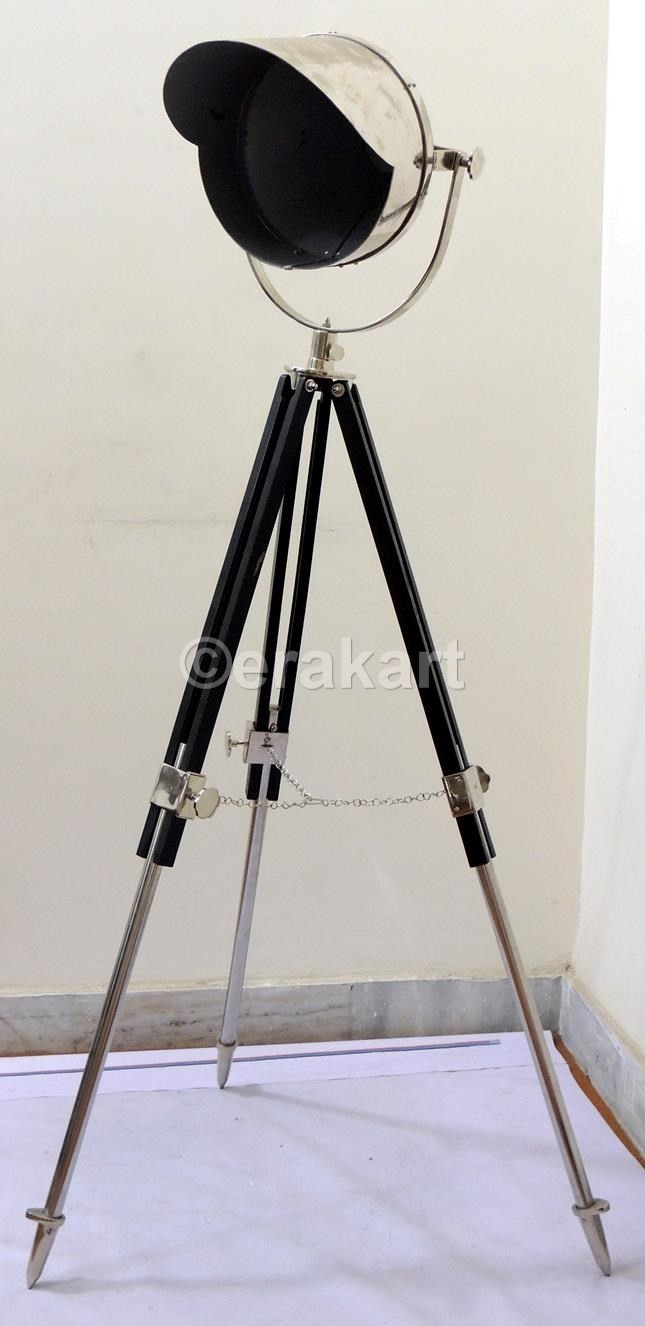 Cap Style Photography Studio Nautical Spotlight Floor Lamp - view 3