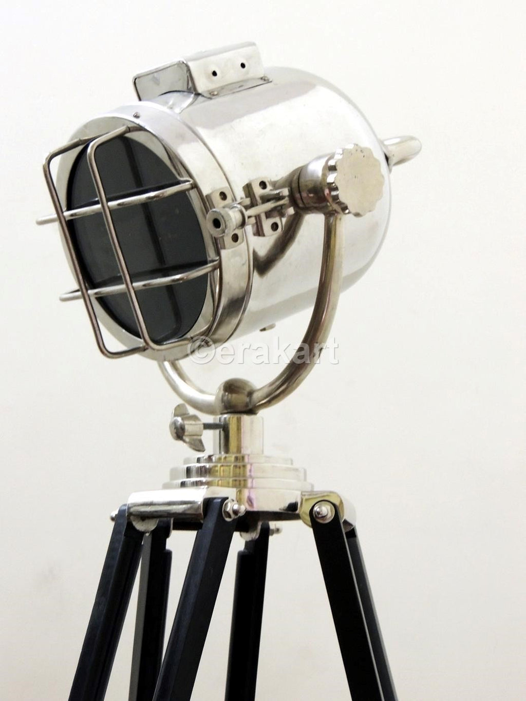 Chrome Light Shade Focus Spotlight Floor Lamp - view 6