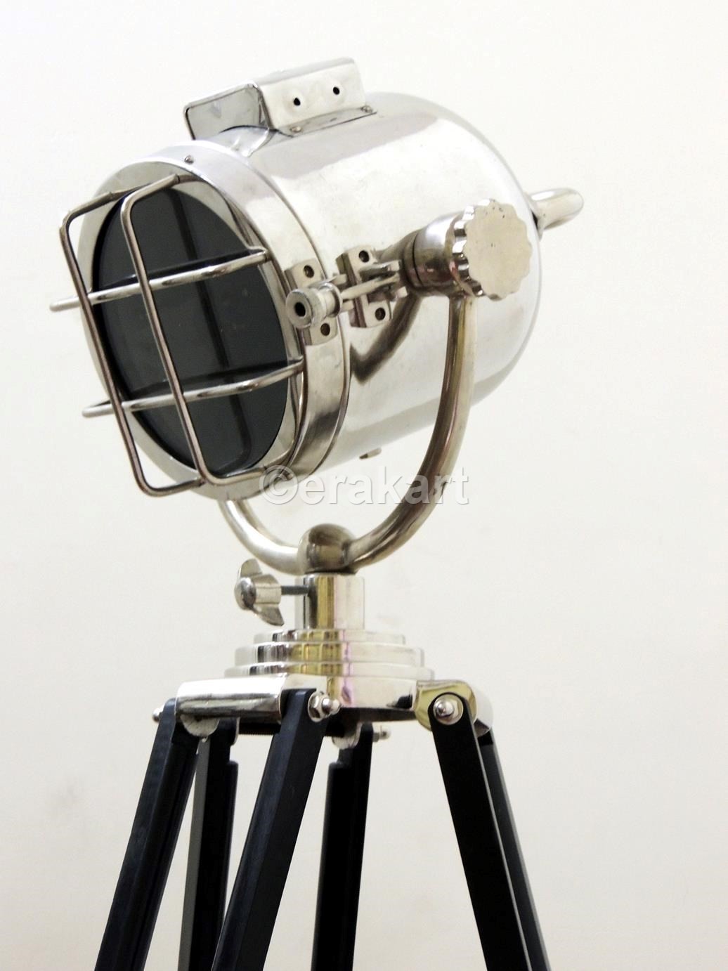 Chrome Light Shade Focus Spotlight Floor Lamp - view 6