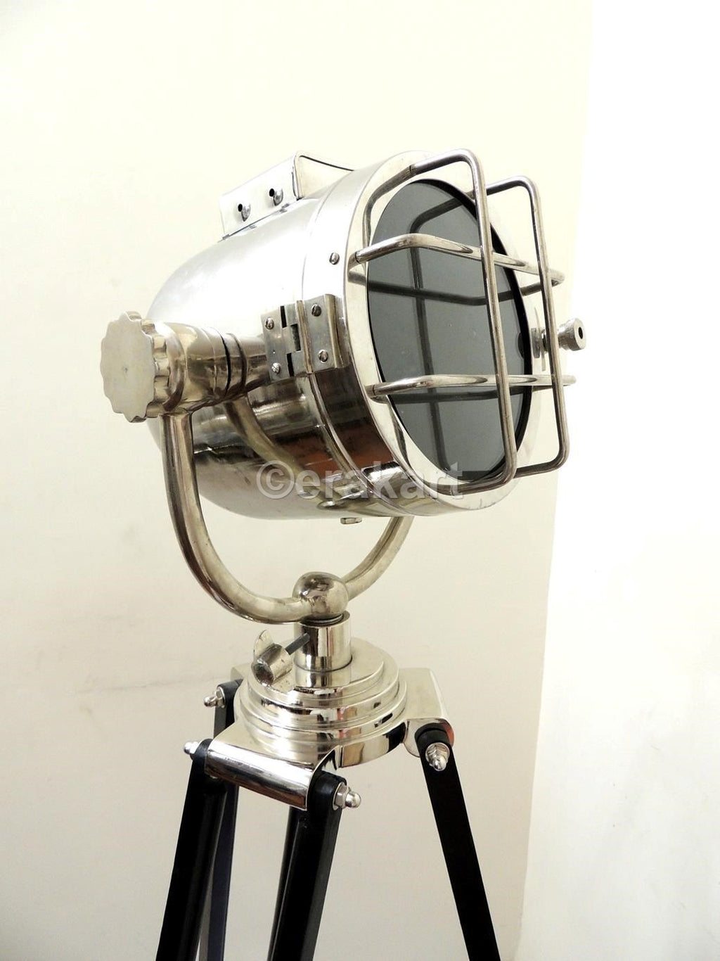 Chrome Light Shade Focus Spotlight Floor Lamp - view 7