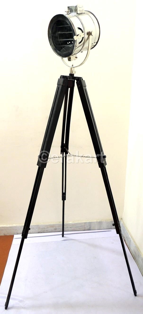 Classy Decor Nautical Marine Steel Tripod Floor Lamp - view 6