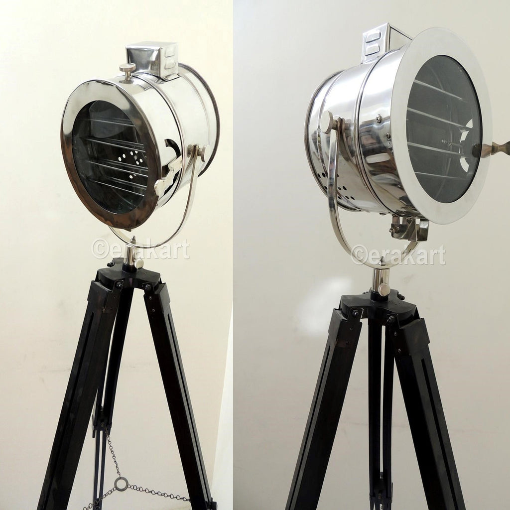 Classy Decor Nautical Marine Steel Tripod Floor Lamp - view 7