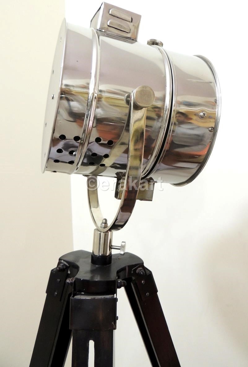 Classy Decor Nautical Marine Steel Tripod Floor Lamp - view 3