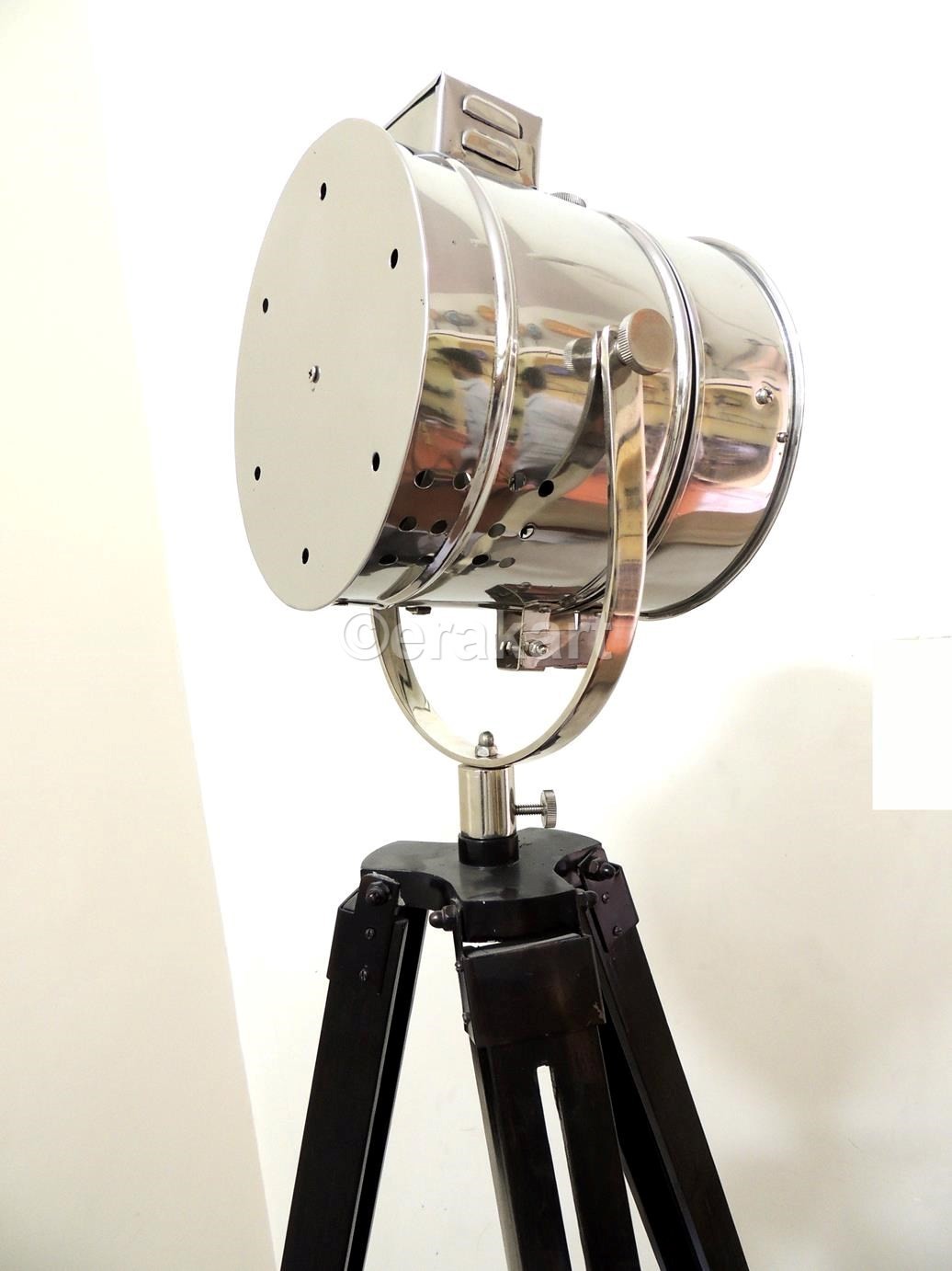 Classy Decor Nautical Marine Steel Tripod Floor Lamp - view 4